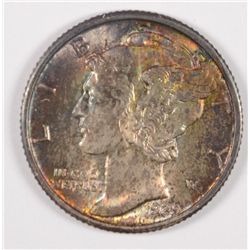 1929 MERCURY DIME MS-64 (AWESOME TONING)