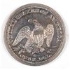 Image 2 : 1854 SEATED QUARTER AU/BU
