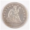 Image 1 : 1855 SEATED QUARTER AU/BU