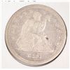 Image 1 : 1876-CC SEATED QUARTER F/VF