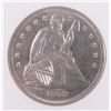Image 2 : 1859-O SEATED DOLLAR, NGC AU-58 WHITE, HAS THAT "MS-63  LOOK"