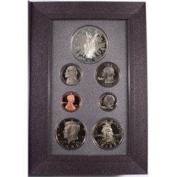 1989 U.S. PRESTIGE PROOF SET FEATURING CONGRESSIONAL COMMEM. SILVER DOLLAR
