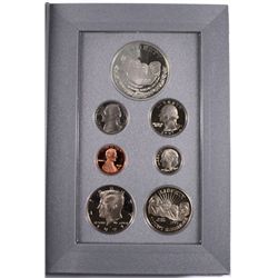 1991 U.S. PRESTIGE PROOF SET FEATURING MOUNT RUSHMOORE COMMEM. SILVER DOLLAR