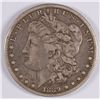 Image 1 : 1889-CC MORGAN DOLLAR VF RIM NICKS