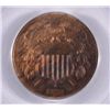 Image 2 : 1873 PROOF TWO CENT PCGS PR-63 RB (CLOSED 3) RARE