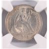 Image 2 : 1882 SEATED DIME NGC UNC DETAILS