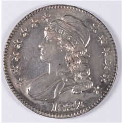 1832 BUST HALF DOLLAR AU-55