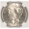 Image 2 : 1923 PEACE DOLLAR NGC MS-64