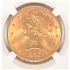 Image 2 : 1895 $10 GOLD LIBERTY NGC MS-63
