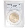 Image 1 : 1936-D RHODE ISLAND COMMEN HALF DOLLAR PCGS MS-64