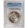 Image 1 : 1881-S MORGAN DOLLAR PCGS MS-64+