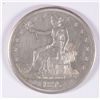 Image 1 : 1875-S TRADE DOLLAR, MS-63  ( CLEANED ) WHITE, NICE LOOKING TYPE COIN!