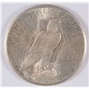Image 2 : 1924-S PEACE SILVER DOLLAR, AU-58 WHITE