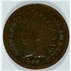 Image 8 : INDIAN CENTS:1864 BRONZE-G, 1865-G, 1866-VG some corrosion, 1867 & 68 FINE dark
