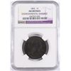Image 1 : 1802 LARGE CENT, NGC AU DETAILS, VERY RARE IN THIS GRADE, NICE BROWN COLOR