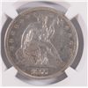 Image 2 : 1877-S SEATED HALF DOLLAR, NGC XF DETAILS