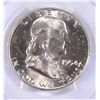 Image 2 : 1954-D FRANKLIN HALF DOLLAR, PCGS MS-63 FBL