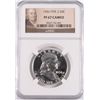 Image 1 : 1956 TYPE-2 FRANKLIN HALF DOLLAR, NGC PROOF-67 CAMEO