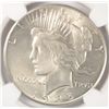 Image 2 : 1935 PEACE DOLLAR NGC MS-62