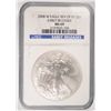 Image 1 : 2008-W (REV OF 07) SILVER AMERICAN EAGLE NGC MS-69 EARLY RELEASE