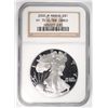 Image 1 : 2000 PROOF SILVER AMERICAN EAGLE NGC PF-70 UC