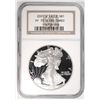 Image 1 : 2001 PROOF SILVER AMERICAN EAGLE NGC PF-70 UC