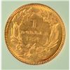 Image 3 : 1874 III GOLD DOLLAR NTC MS-62