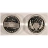 Image 2 : 1992 WHITE HOUSE BOX/COA & 2004 LEWIS AND CLARK BOX COMMEMORATIVE SILVER DOLLARS