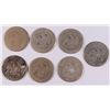 Image 2 : LOT OF ( 7 )  LOWER GRADE SEATED QUARTERS