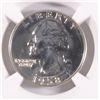 Image 2 : 1958 WASHINGTON QUARTER, NGC PROOF-67