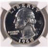 Image 2 : 1960 WASHINGTON QUARTER, NGC PROOF-66 CAMEO!
