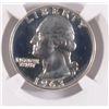 Image 2 : 1963 WASHINGTON QUARTER, NGC PROOF-67  SUPERB!