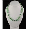 Image 2 : Fashion Jewelry Emerald Jade Chip Beads Necklace