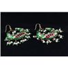 Image 2 : 13.74GRAM INDIAN HANDMADE LAKH HOOP FASHION EARRING