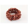 Image 1 : Handmade Natural Stone Chip Beads Stretch Bracelet