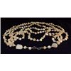 Image 2 : 487CTW GOLDEN WHITE 6ROW MOTHER OF PEARL NECKLACE