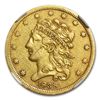 Image 1 : 1838 $5 Gold Classic Head Half Eagle - XF Detail NGC -