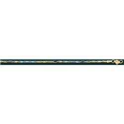 BAGUETTE LINK 30 2.0mm 16in. 5.2 grs 14kt 3tone Gold