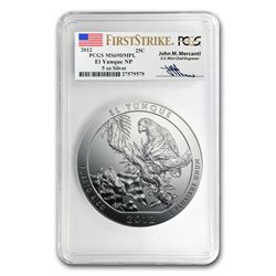 2012 5 oz Silver ATB - El Yunque MS-69 DMPL FS PCGS Joh