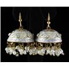 Image 1 : 11.78GRAM INDIAN HANDMADE LAKH FASHION EARRING