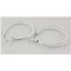 Image 2 : Fashion Jewelry Double Row Hoop Earring