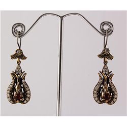 Natural Stone Antique Design Dangle Earring