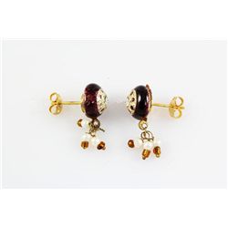 2.33GRAM INDIAN HANDMADE LAKH STUD FASHION EARRING