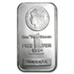 1 oz New Morgan Design Silver Bar .999 Fine