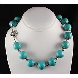 Big Bold Statement Turquoise Necklace