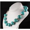 Image 2 : Big Bold Statement Turquoise Necklace