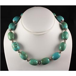 Big Bold Statement Turquoise Necklace