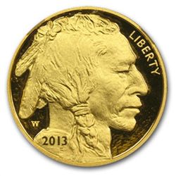 2013-W 1 oz Proof Gold Buffalo (w/Box &amp; CoA)