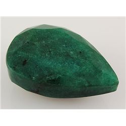 Emerald 127.72ctw Loose Gemstone 39x28x16mm Pear Cut