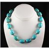 Image 1 : Big Bold Statement Turquoise Necklace